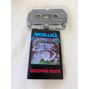 1984 Metallica Creeping Death Cassette Tape Music For Nations
